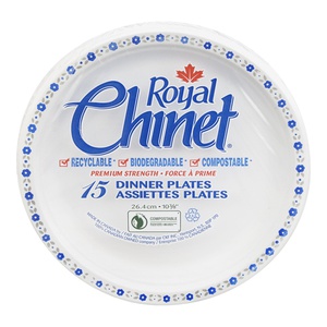 Royal Chinet Plates 10.37"