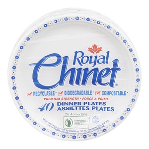 Royal Chinet Plates 10.37"