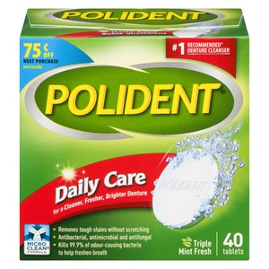 Polident Cleasner Daily Tab