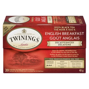 Twinings Tea English Breakfast Decaf