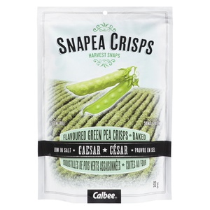 Harvest Snaps Caesar Green Pea Snack Crisps