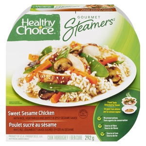 Healthy Choice Gourmet Steamers Sweet Sesame Chicken