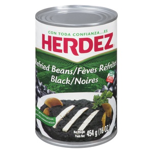 Herdez Refried Black Beans