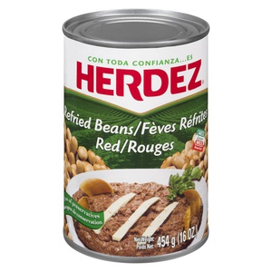Herdez Refried Red Beans