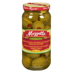 Mezzetta Super Colossal Spanish Queen Olives Pimento Stuffed