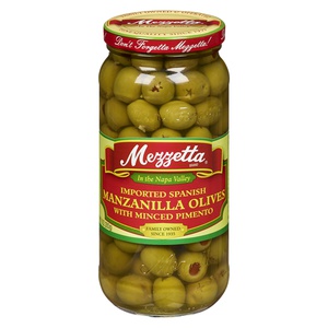 Mezzetta Manzanilla Olives W/ Minced Pimento