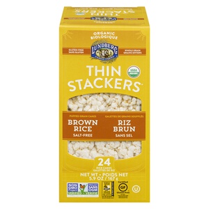 Lundberg Thin Stackers Organic Salt Free