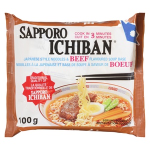 Sapporo Ichiban Beef Noodles