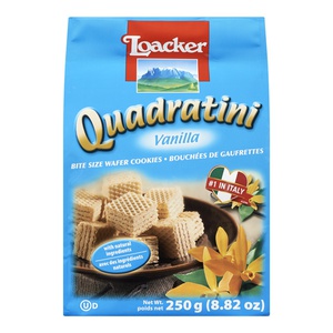 Loacker Quadratini Vanilla Wafers