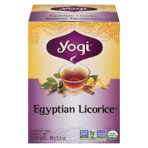 Yogi Organic Egyptian Licorice Herbal Tea
