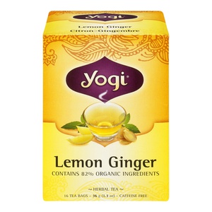 Yogi Organic Lemon Ginger Herbal Tea
