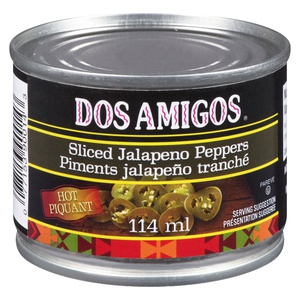 Dos Amigos Hot Sliced Jalapeno Peppers