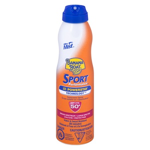 Banana Boat Sport Performance Sunscreen Spray Spf50+