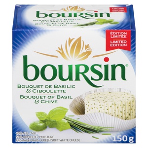 Boursin Bouquet of Basil & Chive