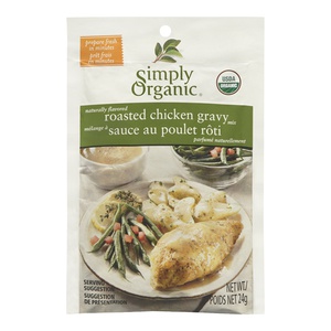 Simply Organic Roasted Chicken Gravy
