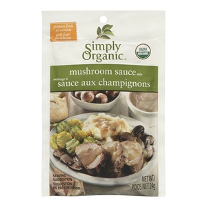 Simply Organic Wild Mushroom Gravy Sauce Mix