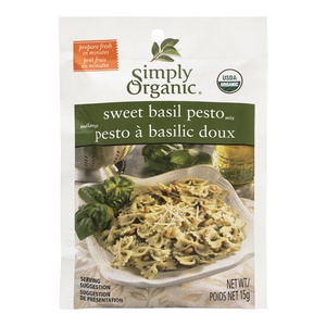 Simply Organic Sweet Basil Pesto Mix