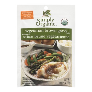 Simply Organic Vegetarian Brown Gravy Mix