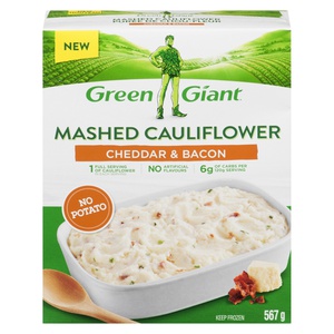 Green Giant Mashed Cauliflower Cheddar Bacon