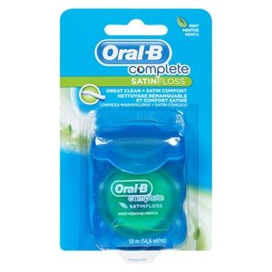Oral B Complete Satin Floss Mint