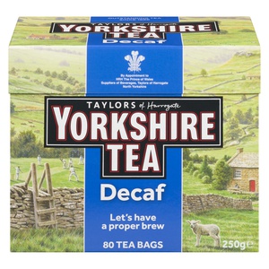 Taylors of Harrogate Yorkshire Tea Decaf Blue