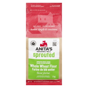 Anitas Organic Mill Sprouted Whole Wheat Flour