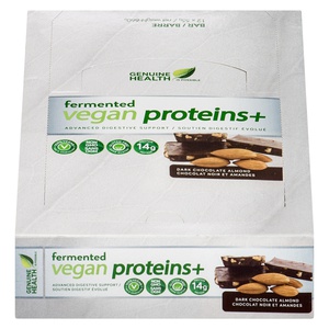 Genuine Health Vegan Proteins Dark Chocolate Bars