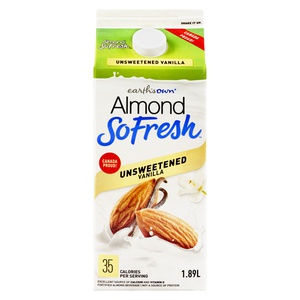 Earth's Own So Fresh Almond Unsweetened Vanilla