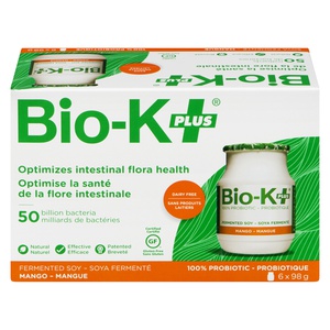 Bio K+ Vegan Mango Fermented Soy Probiotic