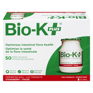 Bio K+ Strawberry Fermented Milk Probiotic