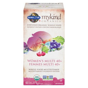 Garden of Life Mykind Organics 60t Womens 40+ Multi