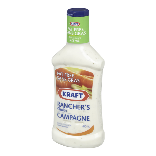 KRAFT DRESSING RANCHERS CHOICE FAT FREE The Market Stores