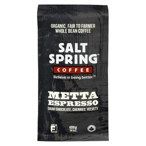 Salt Spring Organic Coffee Metta Espresso