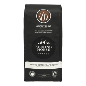 Kicking Horse Organic F/T Coffee Ground Grizzly Claw