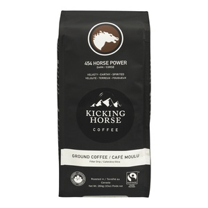 Kicking Horse Organic F/T Coffee Ground 454 Horse Power
