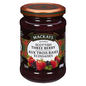 Mackays Scottish Three Berry Jam