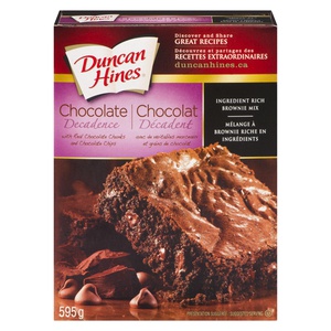Duncan Hines Chocolate Decadence Brownie Mix