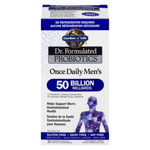 Gol Dr Formulated Probiotics Gf Once Daily Mens 50 Billion
