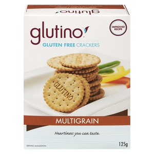 Glutino Gluten Free Crackers Multigrain