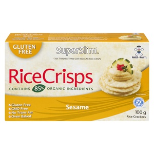 Want-Want Superslim Rice Crisps Sesame