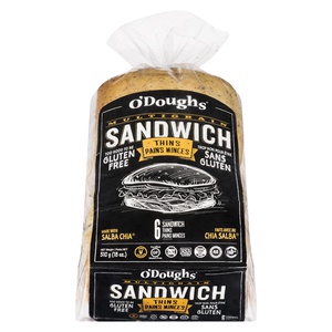 O'DOUGHS Multigrain Sandwich Thins Gluten Free