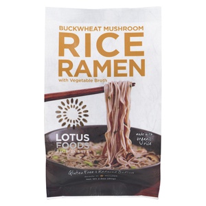 Lotus Foods Buckwheat Mushroom Rice Ramen With Veg Broth