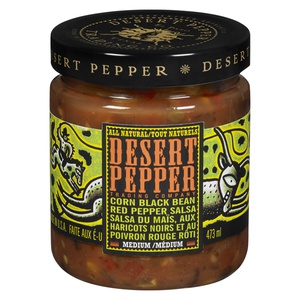 Desert Pepper Corn Black Bean Rsted Pep Salsa