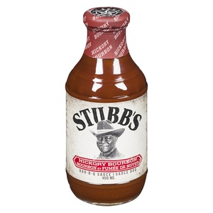 Stubbs Bar-B-Q Sauce Hickory Bourbon