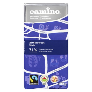 Camino Organic 71% Bittersweet Dark Chocolate Bar