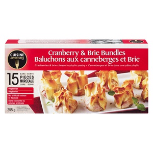 Cuisine Adventures Cranberry & Brie Bundles 18pk