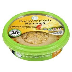 Summer Fresh Hummus Chickpeas & Roasted Pinenuts