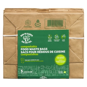 Bag to Earth Compostable Food Waste Bags Large