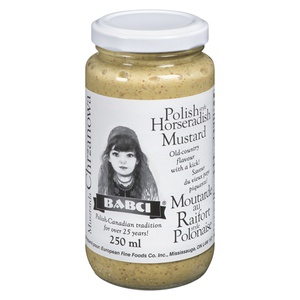 Babci Polish Style Horseradish Mustard