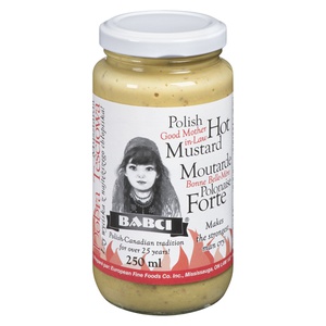 Babci Polish Hot Mustard Good Mother In-Law